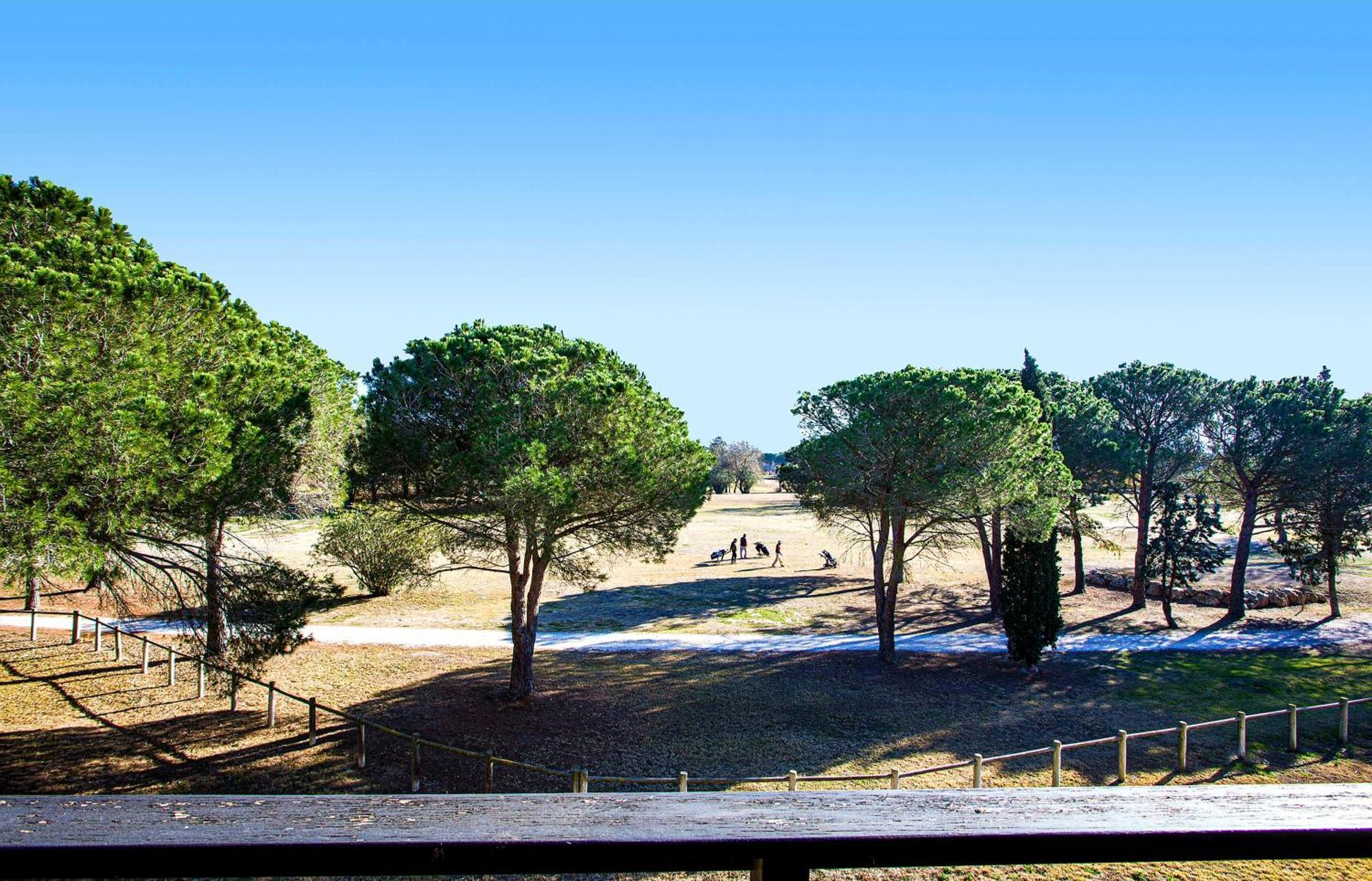 Vert Paradis - Vue Apaisante Sur Golf, Pins Parasols, 2E Etage - 80 M2 Dont Terrasse Avec Pergola, 2 Chambres, 3Et Iles, 3 Clim, Wifi - Piscine, Parking Et Park A Velos, Ascenseur - En Option Linge, Menage - Pistes Cyclables, Mer A Proximite サン・シプリアン エクステリア 写真