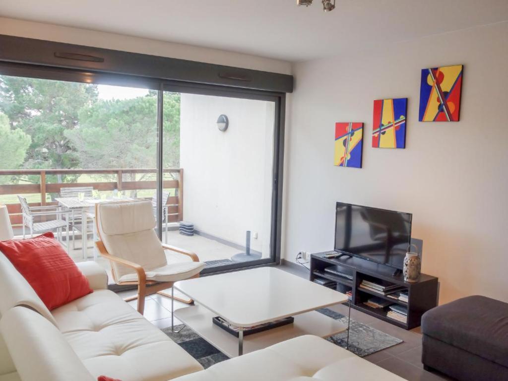 Vert Paradis - Vue Apaisante Sur Golf, Pins Parasols, 2E Etage - 80 M2 Dont Terrasse Avec Pergola, 2 Chambres, 3Et Iles, 3 Clim, Wifi - Piscine, Parking Et Park A Velos, Ascenseur - En Option Linge, Menage - Pistes Cyclables, Mer A Proximite サン・シプリアン エクステリア 写真